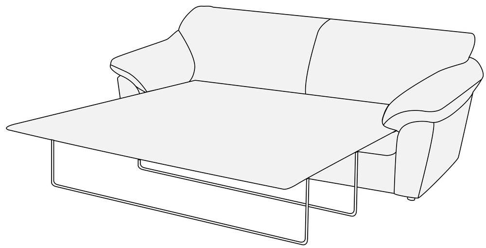 Диван 3-х местный с механизмом Афина