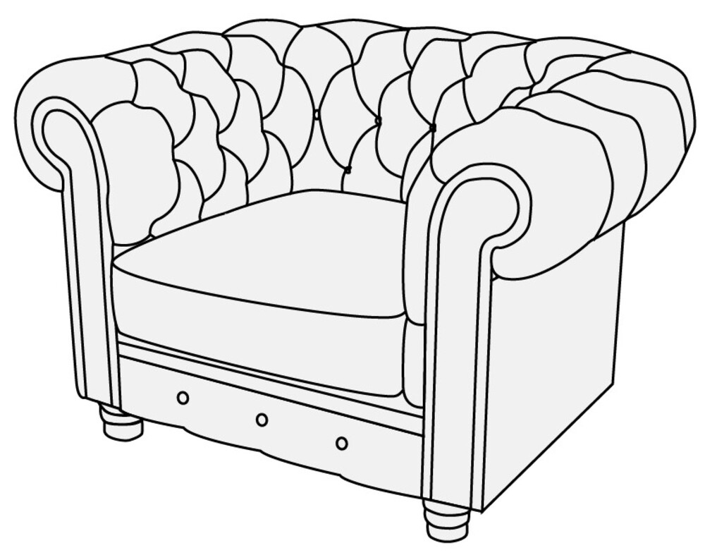 Кресло Альфа Честер