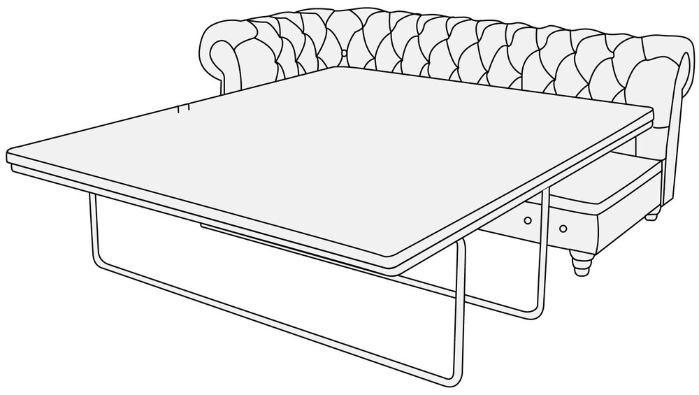 Модуль 3-х местный с левым подлокотником с механизмом Альфа Честер