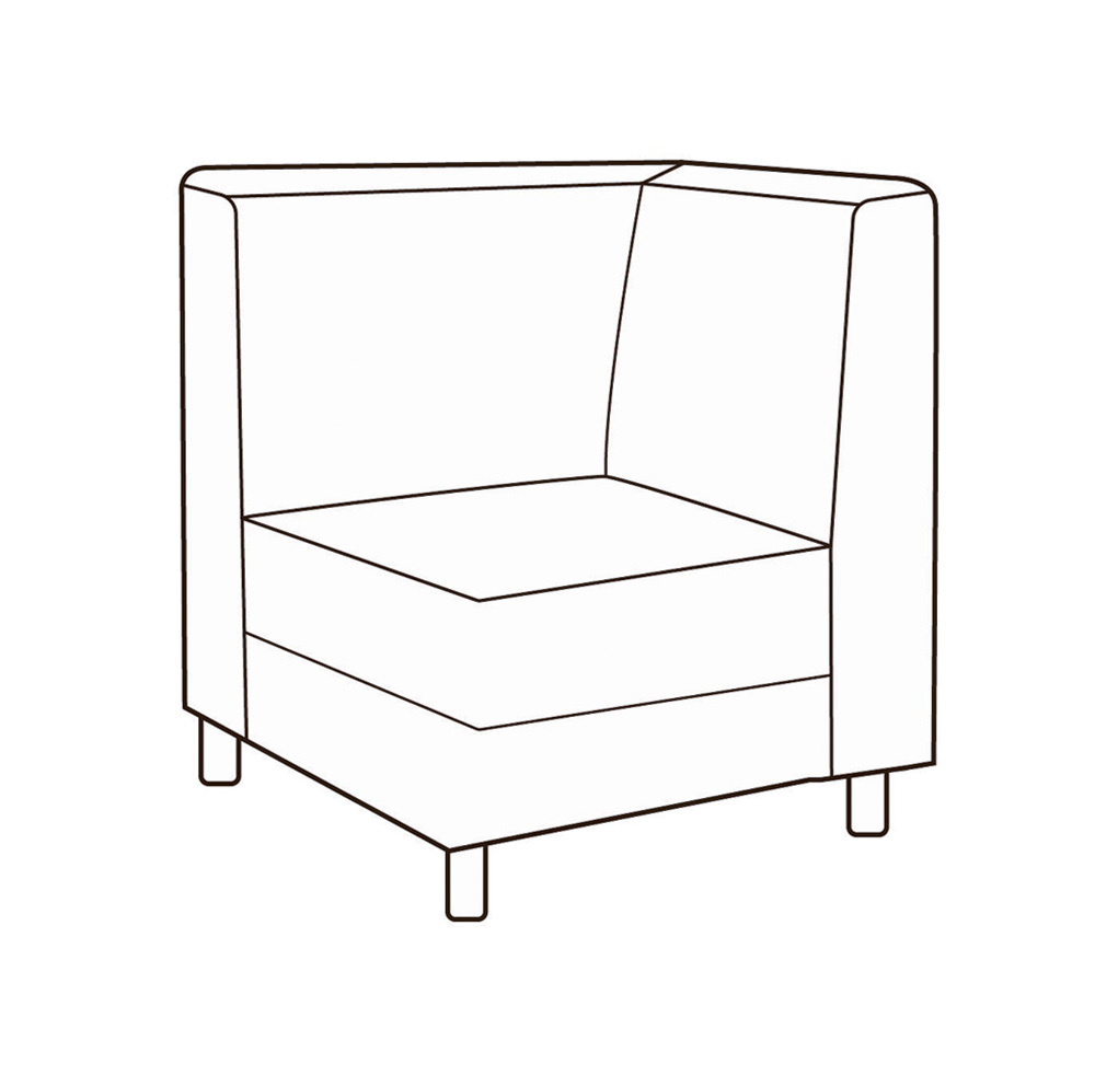 Модуль угловой Домино