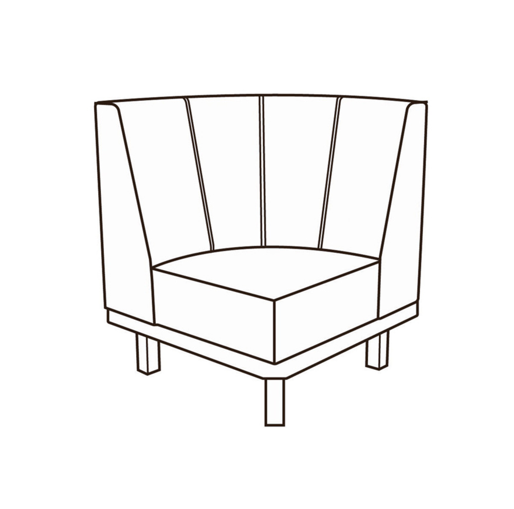 Модуль угловой 90 внутренний Снейк СБ