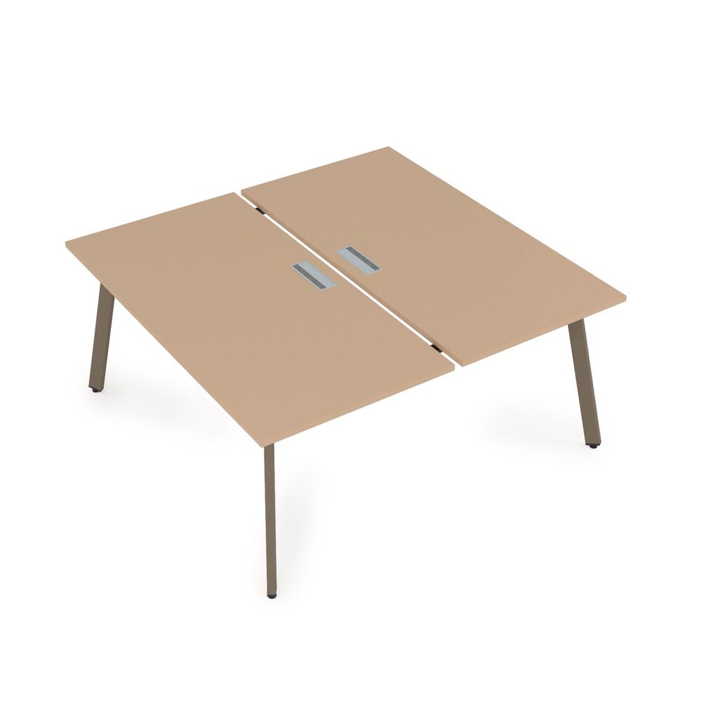 Стол системы Бенч, сдвоенный, на 2 рабочих места