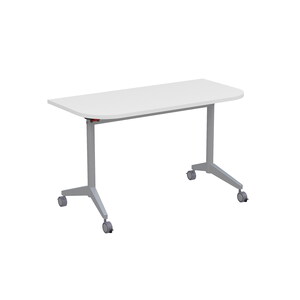 Складной радиусный стол-трансформер с фиксаторами