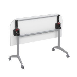 Складной радиусный стол-трансформер с фиксаторами