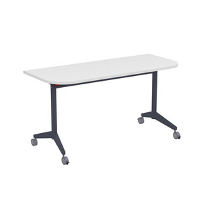 Складной радиусный стол-трансформер с фиксаторами