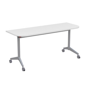 Складной радиусный стол-трансформер с фиксаторами