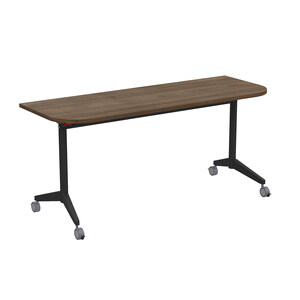 Складной радиусный стол-трансформер с фиксаторами