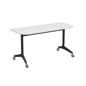 Складной радиусный стол-трансформер Simple с фиксаторами