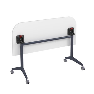 Складной радиусный стол-трансформер Simple с фиксаторами