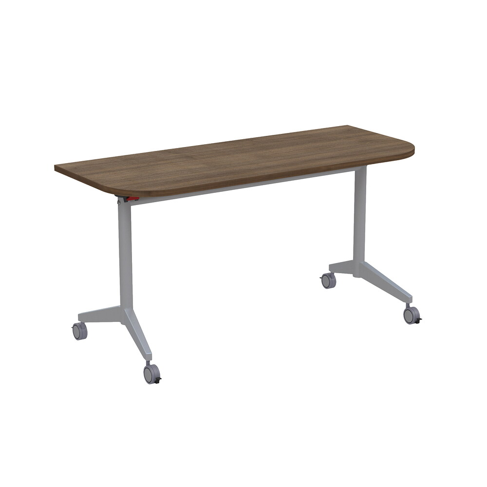 Складной радиусный стол-трансформер Simple с фиксаторами