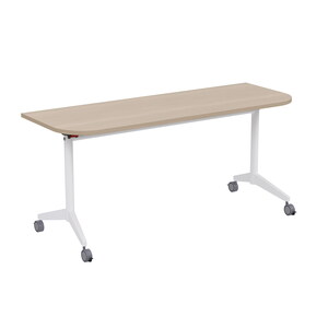 Складной радиусный стол-трансформер Simple с фиксаторами