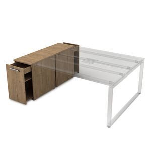 Тумба с выкатной секцией