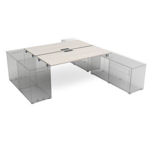 Стол системы БЕНЧ на 2 рабочих места, крепление к тумбам