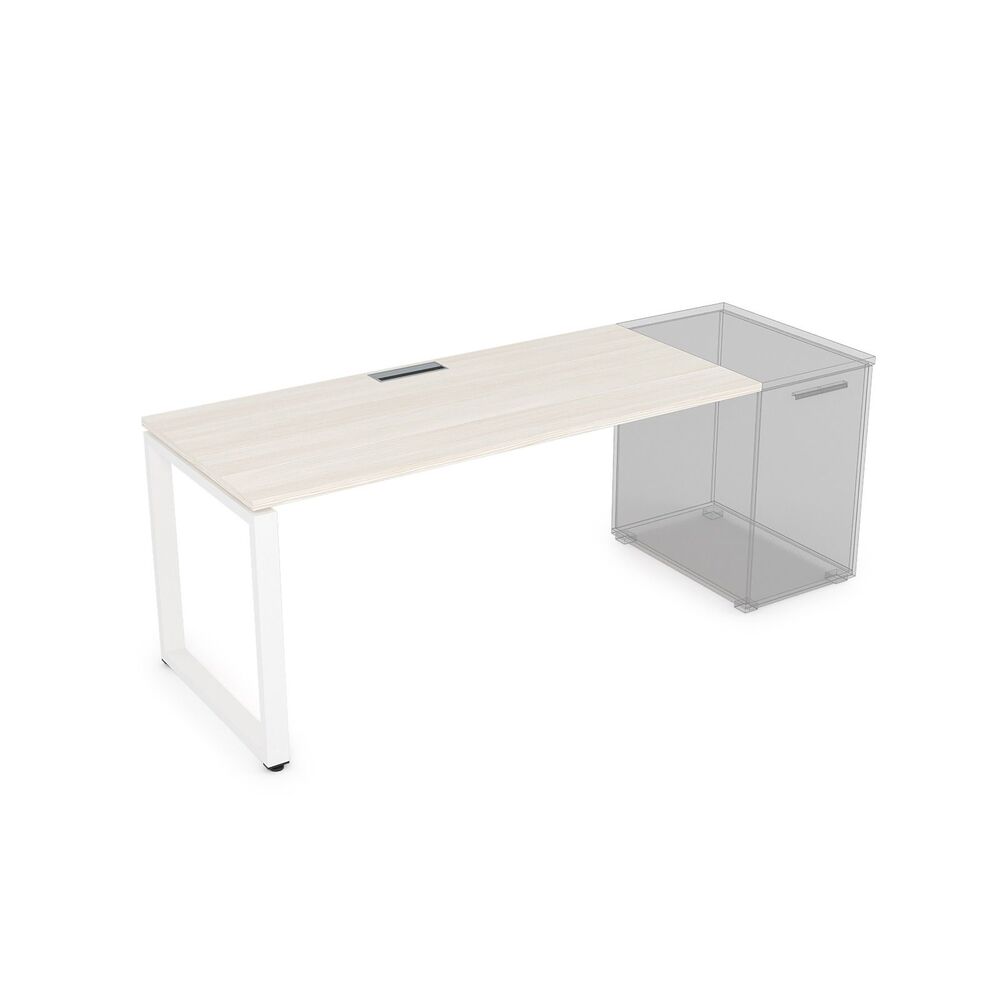 Стол рабочий прямолинейный, приставной