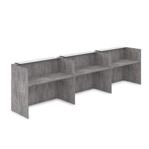 Комплект Ресепшн с фартуком HPL (без подсветки)