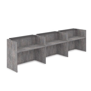 Комплект Ресепшн с фартуком HPL (без подсветки)