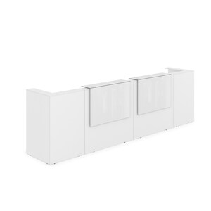 Комплект Ресепшн с фартуком HPL (без подсветки)