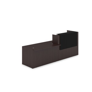 Комплект Ресепшн с фартуком HPL (без подсветки)