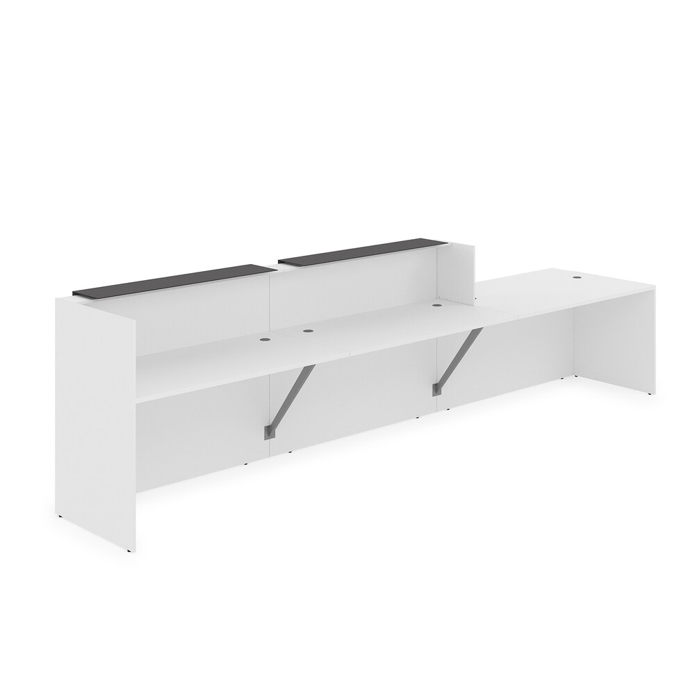 Комплект Ресепшн с фартуком HPL (без подсветки)