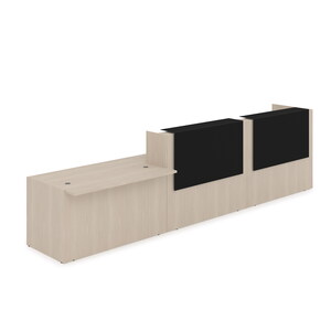 Комплект Ресепшн с фартуком HPL (без подсветки)