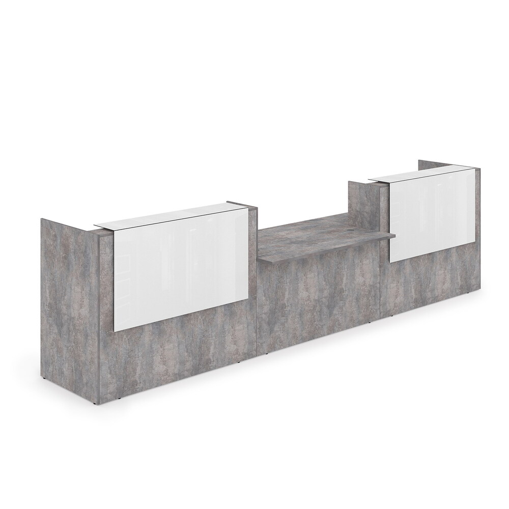 Комплект Ресепшн с фартуком HPL (без подсветки)