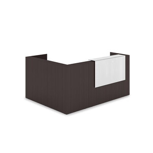 Комплект Ресепшн с фартуком HPL (с подсветкой)