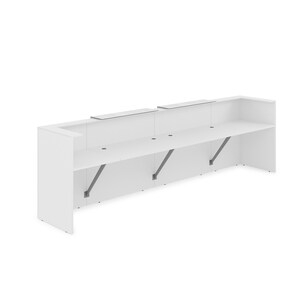 Комплект Ресепшн с фартуком HPL (с подсветкой)