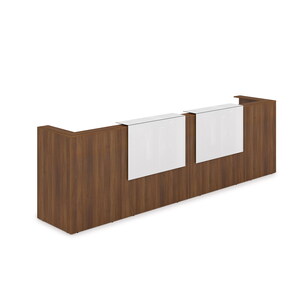 Комплект Ресепшн с фартуком HPL (с подсветкой)