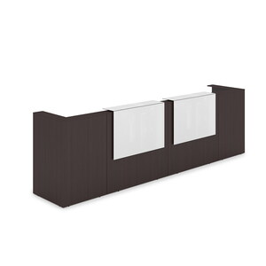 Комплект Ресепшн с фартуком HPL (с подсветкой)