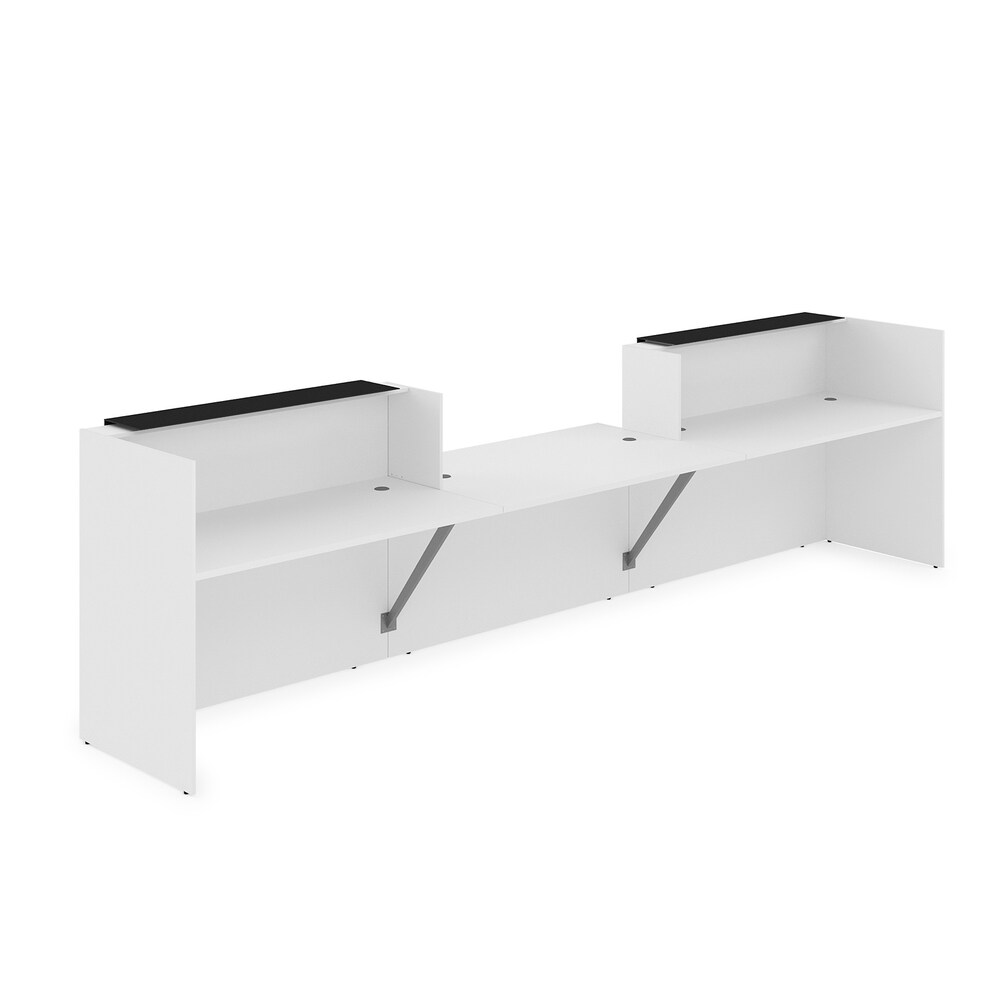 Комплект Ресепшн с фартуком HPL (с подсветкой)