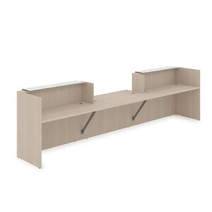 Комплект Ресепшн с фартуком HPL (с подсветкой)