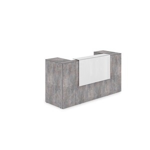 Комплект Ресепшн с фартуком HPL (с подсветкой)