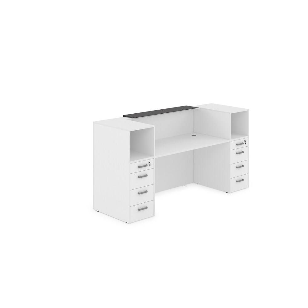 Комплект Ресепшн с фартуком HPL (с подсветкой)