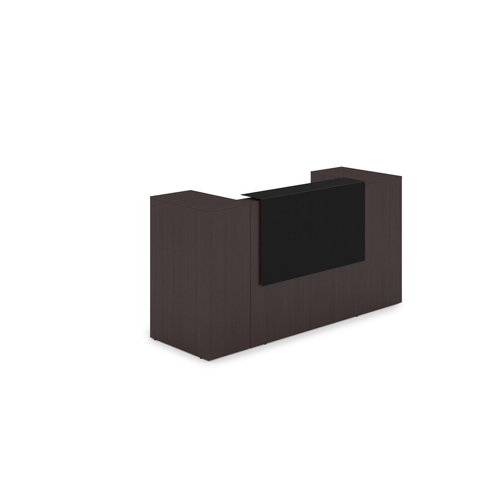 Комплект Ресепшн с фартуком HPL (с подсветкой)