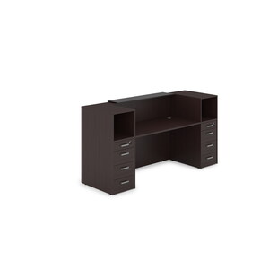 Комплект Ресепшн с фартуком HPL (с подсветкой)