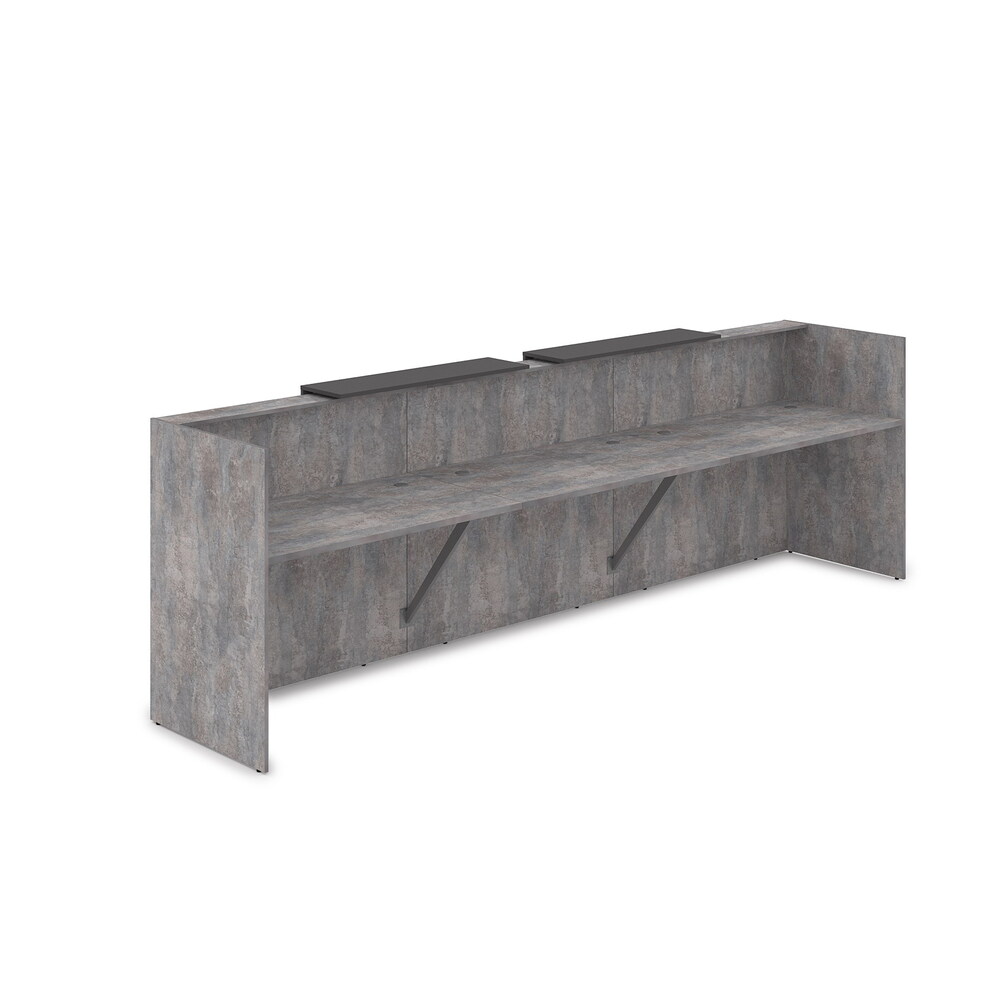 Комплект Ресепшн с фартуком ЛДСП (без подсветки)