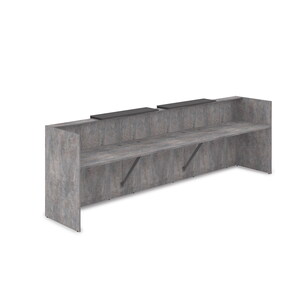 Комплект Ресепшн с фартуком ЛДСП (без подсветки)