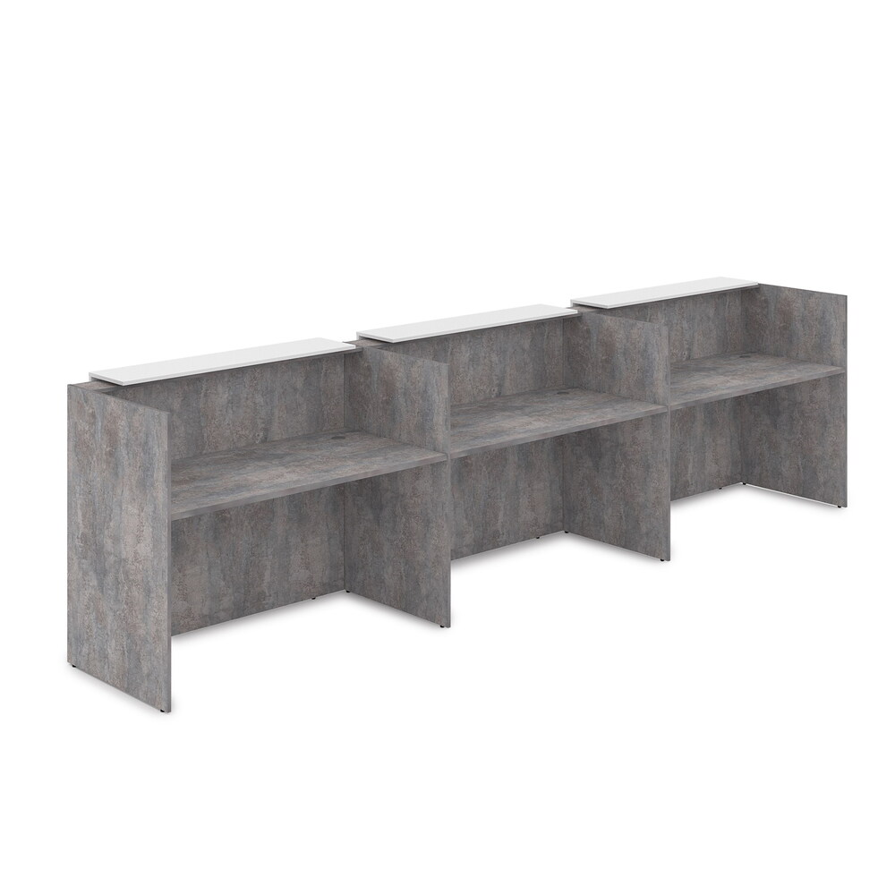 Комплект Ресепшн с фартуком ЛДСП (без подсветки)