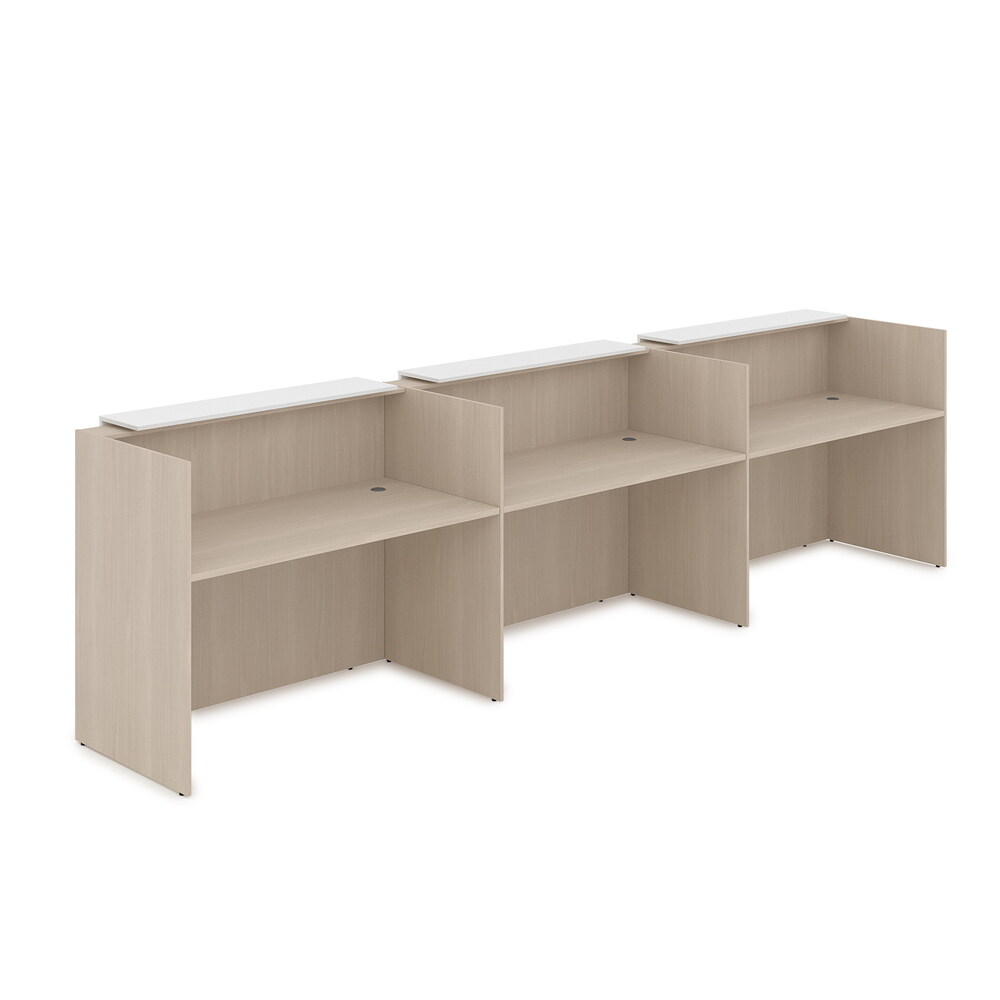 Комплект Ресепшн с фартуком ЛДСП (без подсветки)