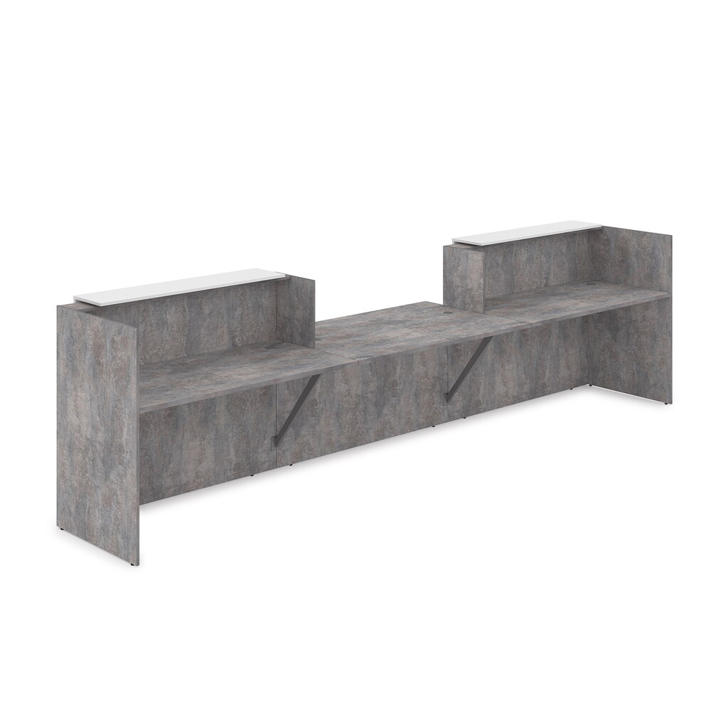 Комплект Ресепшн с фартуком ЛДСП (без подсветки)