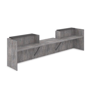 Комплект Ресепшн с фартуком ЛДСП (без подсветки)