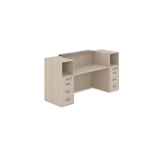 Комплект Ресепшн с фартуком ЛДСП (без подсветки)