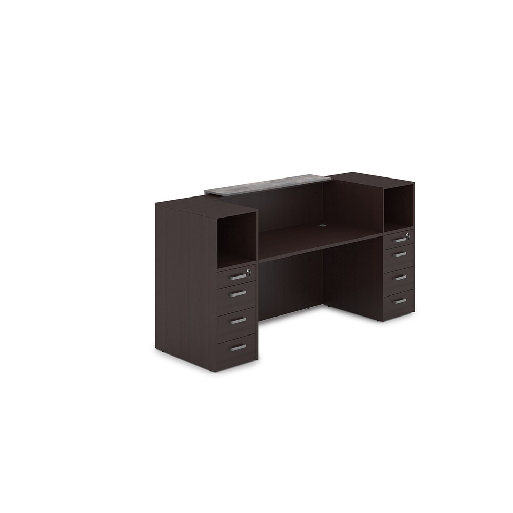 Комплект Ресепшн с фартуком ЛДСП (без подсветки)