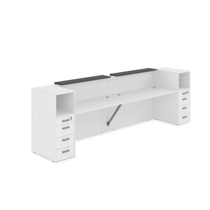 Комплект Ресепшн с фартуком ЛДСП (без подсветки)