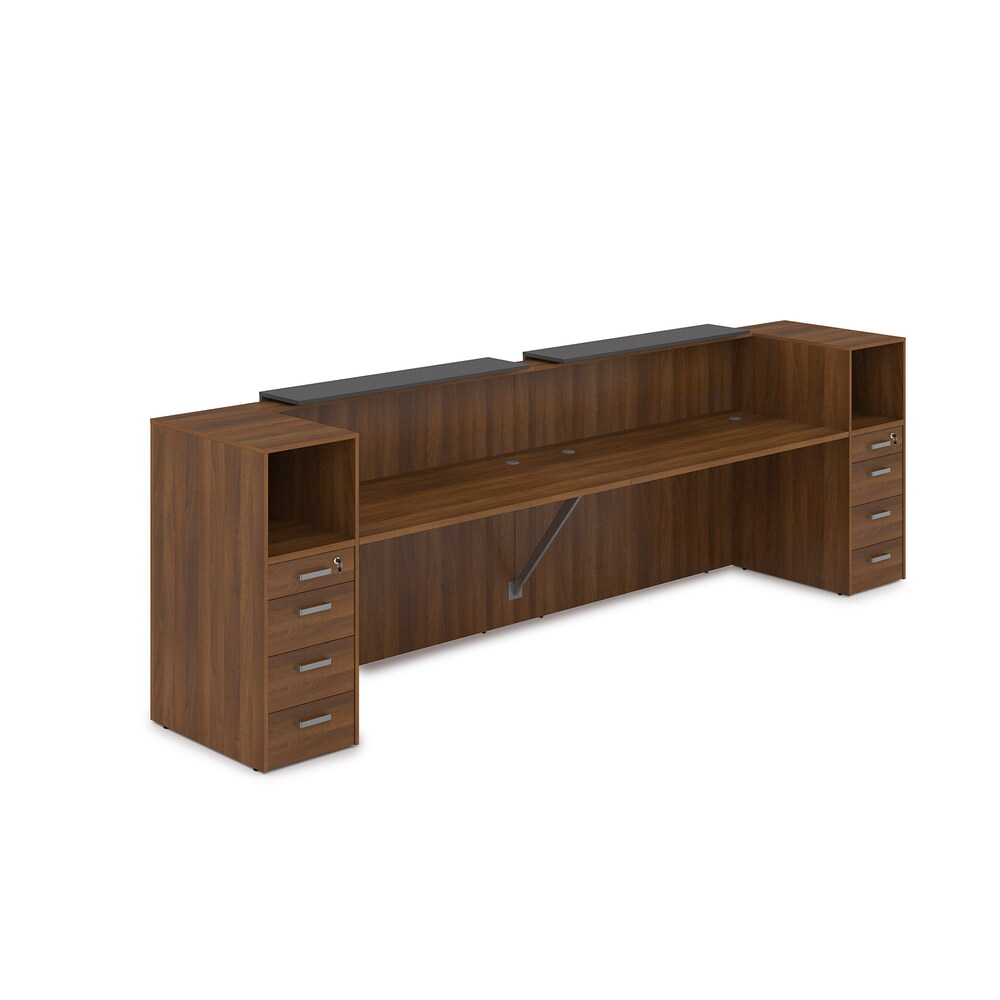 Комплект Ресепшн с фартуком ЛДСП (без подсветки)