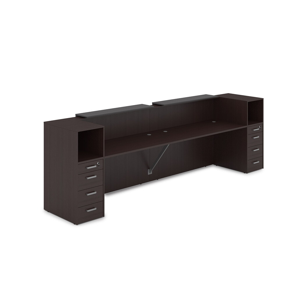 Комплект Ресепшн с фартуком ЛДСП (без подсветки)