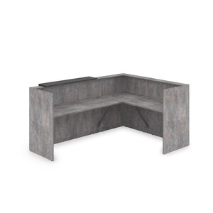 Комплект Ресепшн с фартуком ЛДСП (с подсветкой)