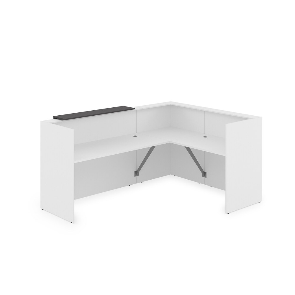 Комплект Ресепшн с фартуком ЛДСП (с подсветкой)