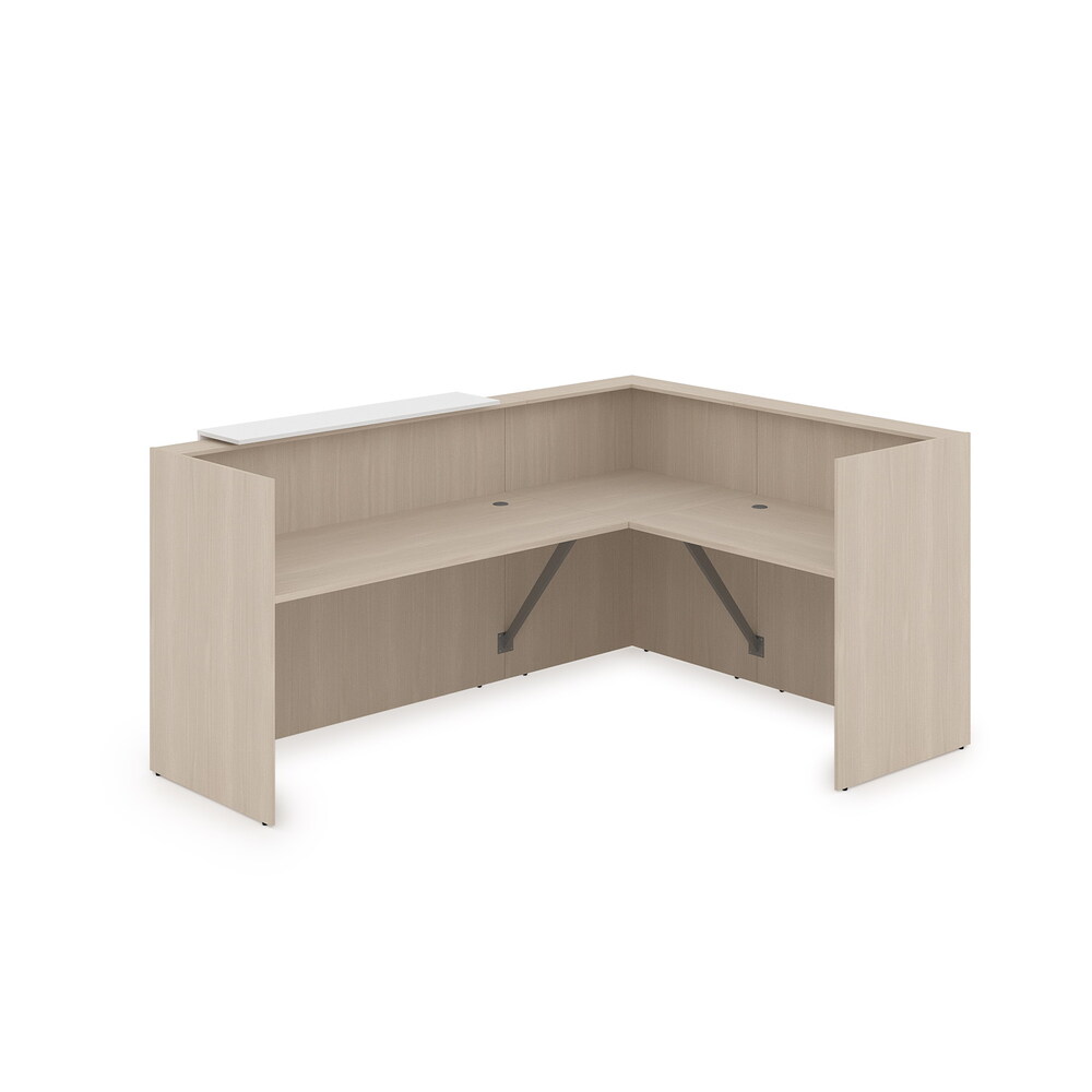 Комплект Ресепшн с фартуком ЛДСП (с подсветкой)