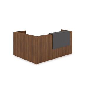 Комплект Ресепшн с фартуком ЛДСП (с подсветкой)